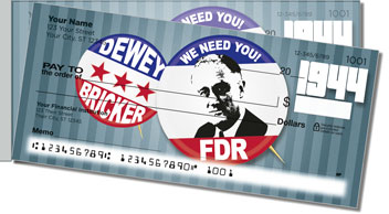 The 1940's Side Tear Personalized Checks