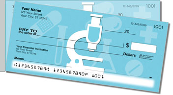 Medical Icon Side Tear Design Checks
