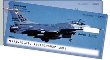 F-16 Fighter Jet Side Tear Theme Checks