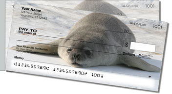 Animals of Antarctica Side Tear Design Checks