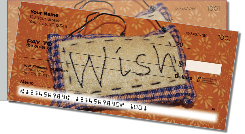 Words in Stitch Side Tear Checks