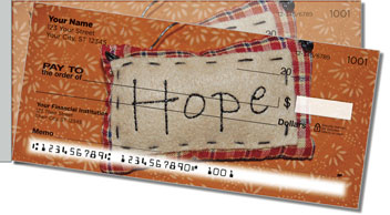 Words in Stitch Side Tear Design Checks