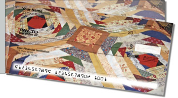 Quilted Love Side Tear Design Checks