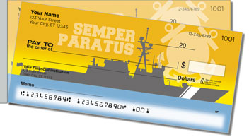 Coast Guard Side Tear Personalized Checks