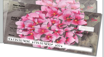 Floral Series 5 Side Tear Personalized Checks