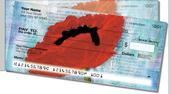 Poppies Side Tear Design Checks