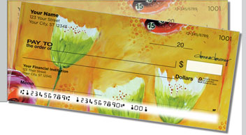 Floral Set 1 Side Tear Theme Checks