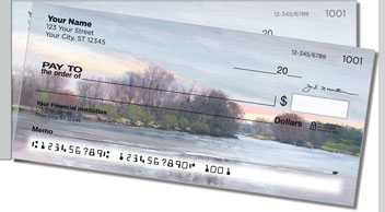 Seasons Side Tear Personalized Checks