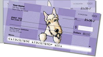 Scottie Series Side Tear Personalized Checks