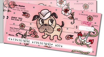 Suzy Sailor Side Tear Personalized Checks