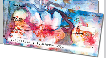 Watts Flower Side Tear Personalized Checks