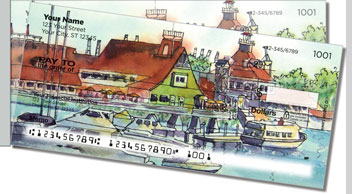 Long Beach Side Tear Personalized Checks