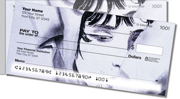Vampires 1 Side Tear Personalized Checks