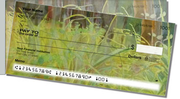 Forest Set Side Tear Personalized Checks