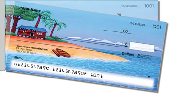 At the Beach 2 Side Tear Design Checks