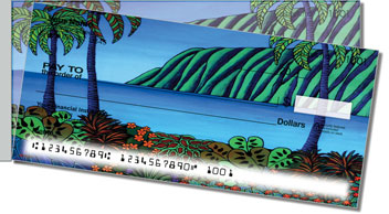 Hawaiian Flavor Side Tear Theme Checks