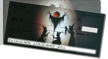 Scary Scarecrow Side Tear Design Checks