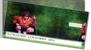 Golf Set Side Tear Theme Checks