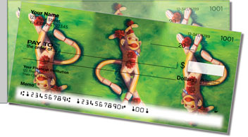 More Monkey Side Tear Design Checks