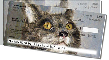 Shahmiri Cats Side Tear Design Checks