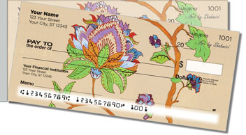 Shahmiri Tiles Side Tear Personalized Checks