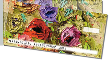 Standlee Floral Side Tear Personalized Checks