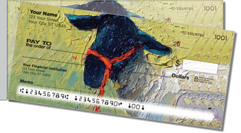 Standlee Farm Animal Side Tear Theme Checks
