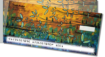 Bold Landscape Side Tear Design Checks