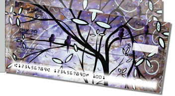Magical Bird Side Tear Personalized Checks