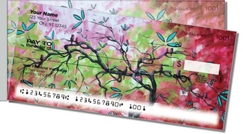 Birds of Whimsy Side Tear Personalized Checks