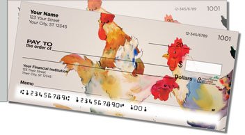 Kay Smith Chicken Side Tear Design Checks