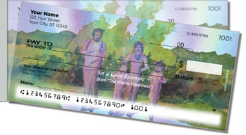 The Way to Happiness 2 Side Tear Design Checks