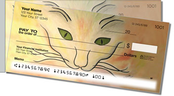 Contemplating Cats 4 Side Tear Theme Checks