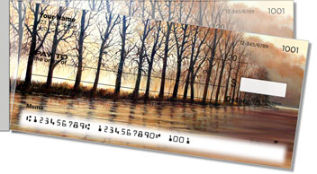 Misty Tree Side Tear Theme Checks
