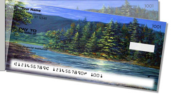 Tropical Shore Side Tear Personalized Checks