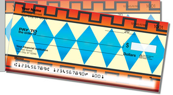 Bulone Pattern Side Tear Design Checks