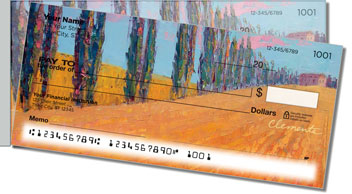 Tuscan Hills Side Tear Design Checks