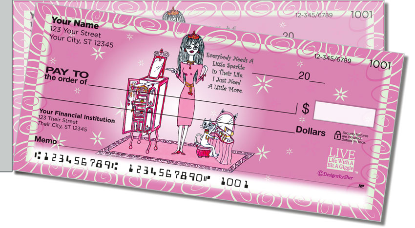 Shopping Lover Side Tear Checks
