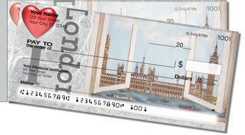 I Love London Side Tear Theme Checks
