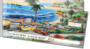 SoCal Gold Coast Side Tear Personalized Checks