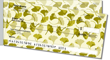 Foliage Side Tear Personalized Checks