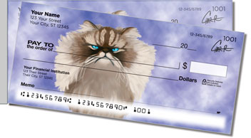Persian Cat Side Tear Theme Checks