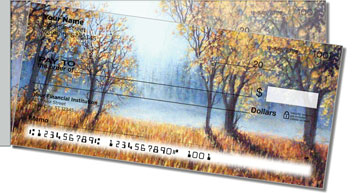 Autumn Days Side Tear Design Checks