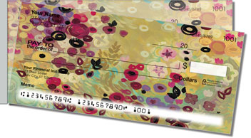 Botanical Art Side Tear Theme Checks