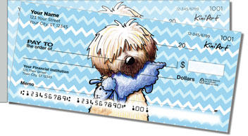 Wheaten Terrier Series Side Tear Design Checks