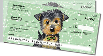 Yorkie Series 2 Side Tear Theme Checks
