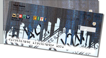 Illinois License Plate Side Tear Design Checks