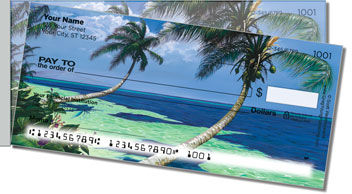 Westmorleand Tropical Side Tear Personalized Checks