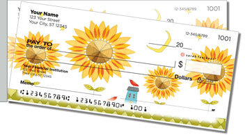 Birds of a Feather Side Tear Design Checks