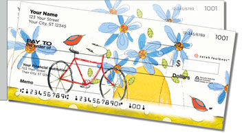 Birds of a Feather Side Tear Personalized Checks